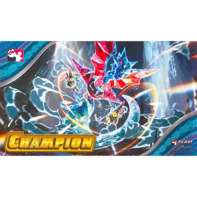 〔状態A-〕プレイマット『海外/テラスタルドラパルト(CHAMPION/Playロゴ)※』【サプライ】{-}