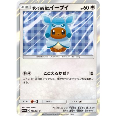 画像1: 〔状態B〕ポンチョを着たイーブイ(GC)【P】{143/SM-P}