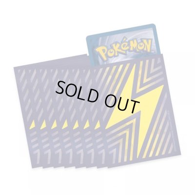 画像1: デッキシールド『海外/雷マーク※』65枚入り【サプライ】{-}