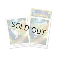 デッキシールド『カントーの冒険 ピカチュウ＆カビゴン』64枚入り【サプライ】{-}