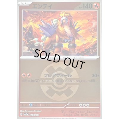 画像1: 〔状態B〕エンテイ(クイックボールミラー)【-】{020/193}