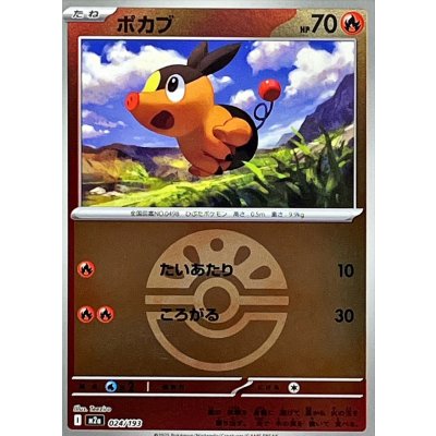 〔状態A-〕ポカブ(フレンドボールミラー)【-】{024/193}