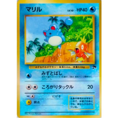 〔状態B〕マリル LV.10【-】{旧裏}