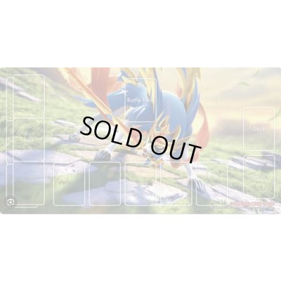 画像1: プレイマット『ザシアン(ポケカの日)※』【サプライ】{-}