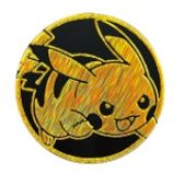 コイン『ピカチュウ(金:ヘアライン)※』【サプライ】{-}