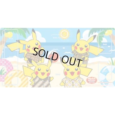 画像1: プレイマット『海外/バティックシャツのピカチュウ※』【サプライ】{-}