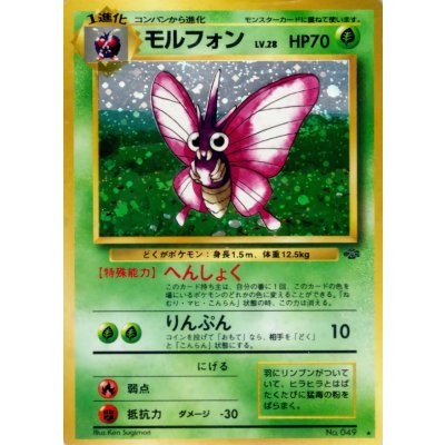 画像1: 〔状態B〕モルフォン LV.28【★】{旧裏}