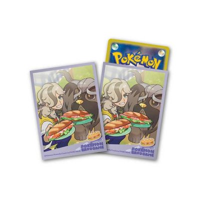 画像1: デッキシールド『POKEMON TRAINERS ペパー＆マフィティフ』64枚入り【サプライ】{-}