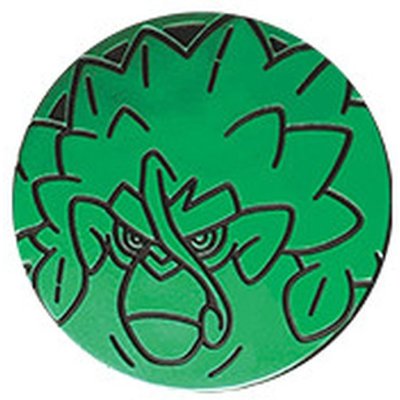 画像1: コイン『ゴリランダー(緑:ミラー)』【サプライ】{-}
