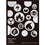 デッキシールドプロ『POKEMON CARD LOUNGE(ブラック)』64枚入り【サプライ】{-}