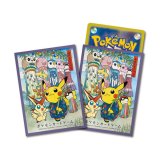 デッキシールド『七夕まつりごっこピカチュウ』64枚入り【サプライ】{-}