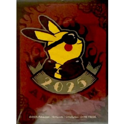 デッキシールド『WCS2025アナハイム(サングラス/ピカチュウ)※』65枚入り【サプライ】{-}