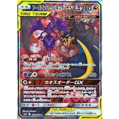 〔状態B〕アーゴヨン＆アクジキングGX(SA)【SR】{102/095}