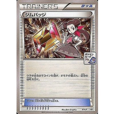 〔状態B〕ジムバッジ(ツツジ)【P】{XY-P}