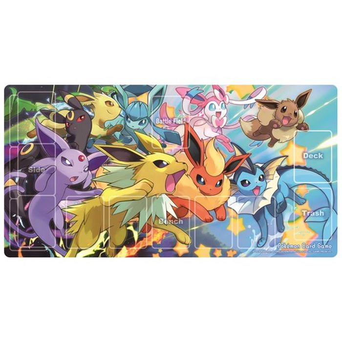 新品入荷 ポケモンカードゲーム ハーフプレイマット ダッシュ イーブイズ ポケモンカードゲーム