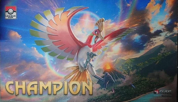 状態b プレイマット ホウオウ 海外限定champion サプライ