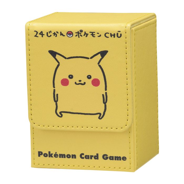 フリップデッキケース 24じかんポケモンchu ピカチュウ サプライ