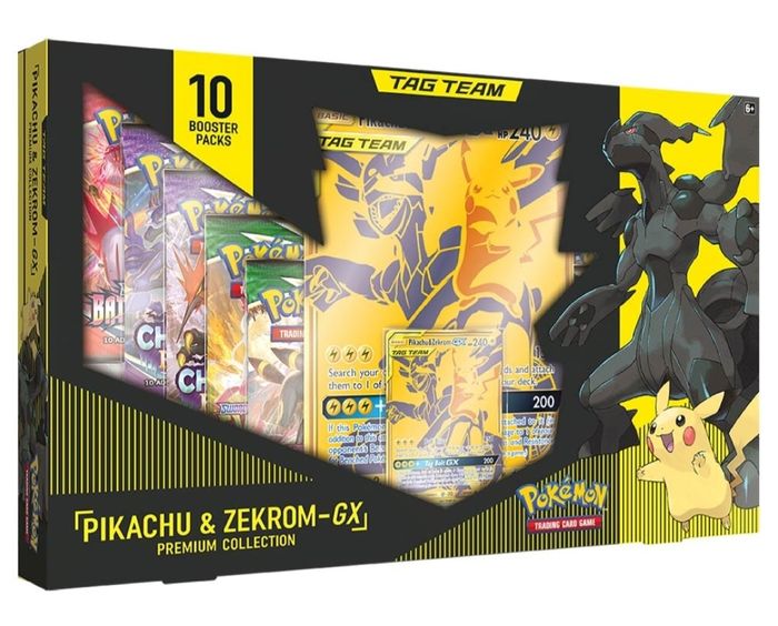 ピカチュウ ゼクロムgx プレミアムコレクション Pikachu Zekrom Gx Premium Collection 未開封box