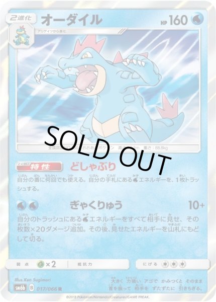 画像1: オーダイル【R】{017/066} (1)