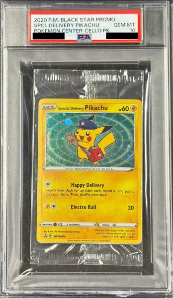画像1: 〔※状態難/PSA10鑑定済〕Special Delivery Pikachu(未開封/ピカチュウ)【P】{SWSH074} (1)