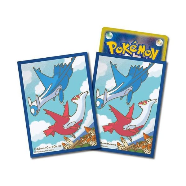 画像1: デッキシールド『ラティアス・ラティオスver.2』64枚入り【サプライ】{-} (1)