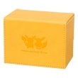 画像2: フリップデッキケース『GYM BADGES KT YELLOW』【サプライ】{-} (2)