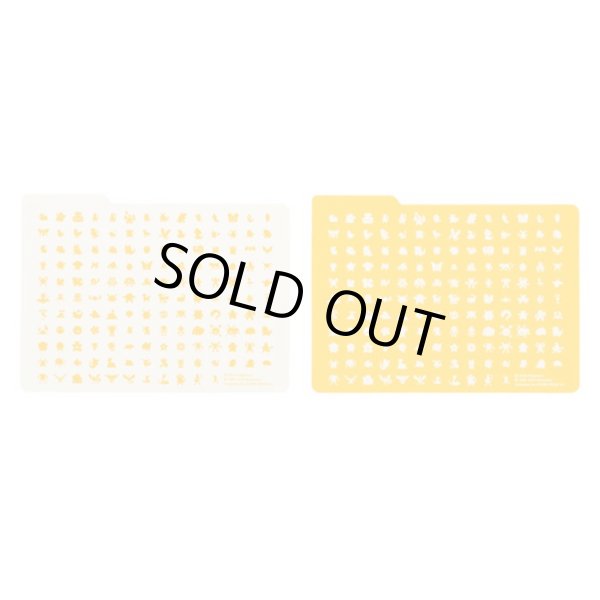 画像3: フリップデッキケース『GYM BADGES KT YELLOW』【サプライ】{-} (3)