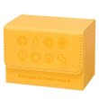 画像1: フリップデッキケース『GYM BADGES KT YELLOW』【サプライ】{-} (1)