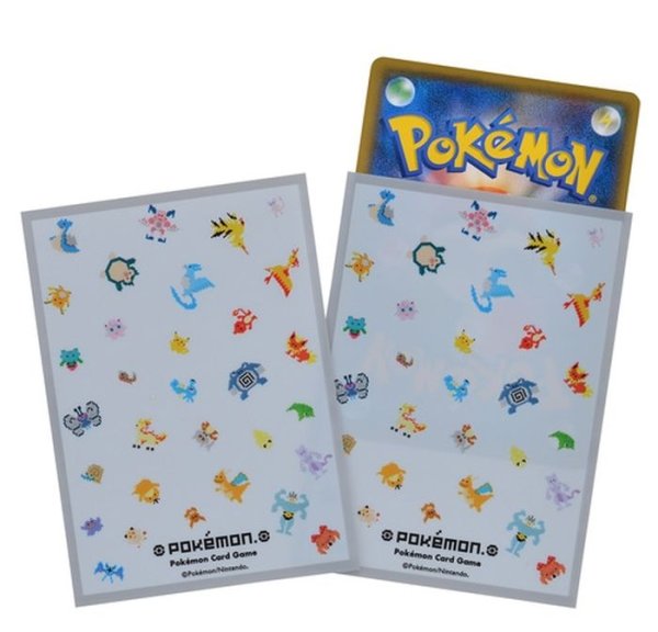 画像1: 〔状態A-〕デッキシールド『BL Pokemon White』64枚入り【サプライ】{-} (1)