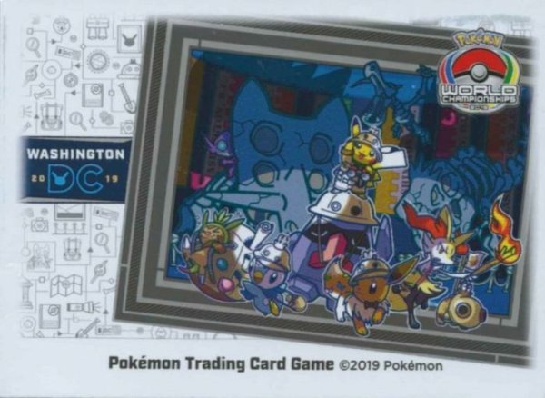 画像1: デッキシールド『WCS2019(ワシントンDC横デザイン)※』65枚入り【サプライ】{-} (1)