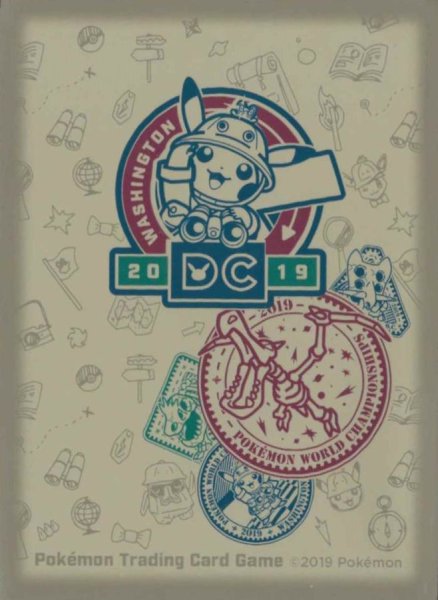 画像1: デッキシールド『WCS2019(ワシントンDCスタンプカード)※』65枚入り【サプライ】{-} (1)