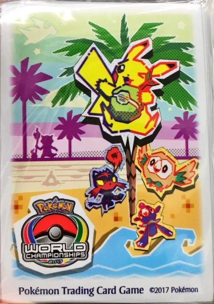 画像1: デッキシールド『WCS2017スリーブ(アナハイム)選手用※』65枚入り【サプライ】{-} (1)