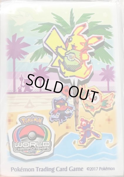 画像1: 〔状態A-〕デッキシールド『WCS2017スリーブ(アナハイム)選手用※』65枚入り【サプライ】{-} (1)