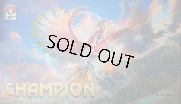 状態B〕プレイマット『ホウオウ(海外限定CHAMPION)※』【サプライ