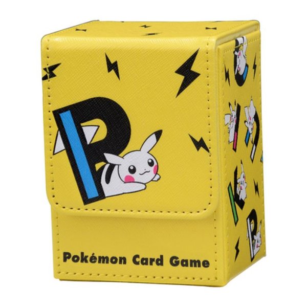 画像1: 〔状態A-〕フリップデッキケース『PIKAPIKACHU YE』【サプライ】{-} (1)