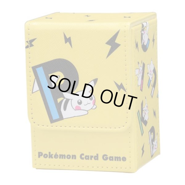 画像1: 〔状態A-〕フリップデッキケース『PIKAPIKACHU YE』【サプライ】{-} (1)