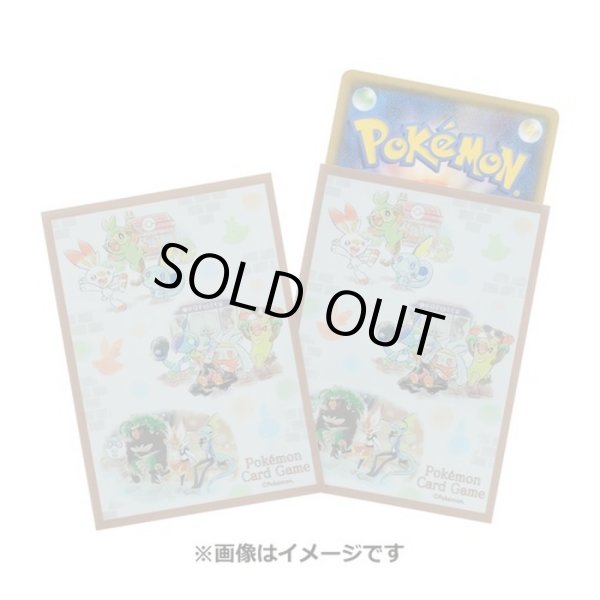 画像1: 〔状態A-〕デッキシールド『Pokemon GalarTabi』64枚入り【サプライ】{-} (1)