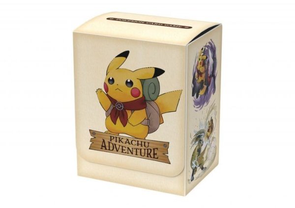 画像1: 〔状態A-〕デッキケース『PIKACHU ADVENTURE』【サプライ】{-} (1)