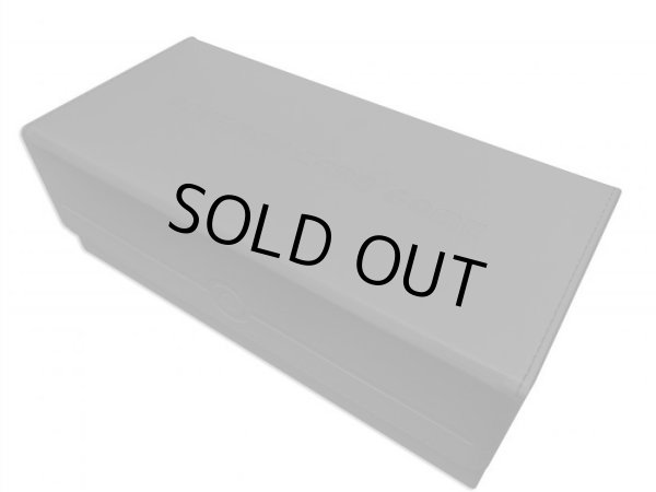 画像1: 〔状態A-〕ハイクラスロングカードボックス『ブラック』【サプライ】{-} (1)