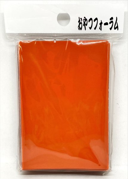 画像1: おやつフォーラムスリーブオレンジ 50枚 (68×92)【-】{-} (1)