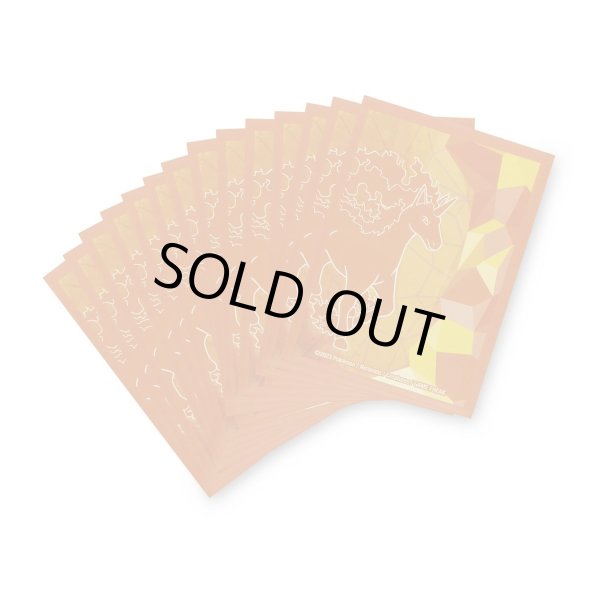 画像1: 〔状態A-〕デッキシールド『海外/RAPIDASH FLAMES※』65枚入り【サプライ】{-} (1)