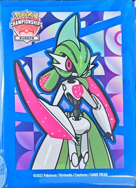 画像1: デッキシールド『海外/テツノブジン(青枠/EUIC)※』65枚入り【サプライ】{-} (1)