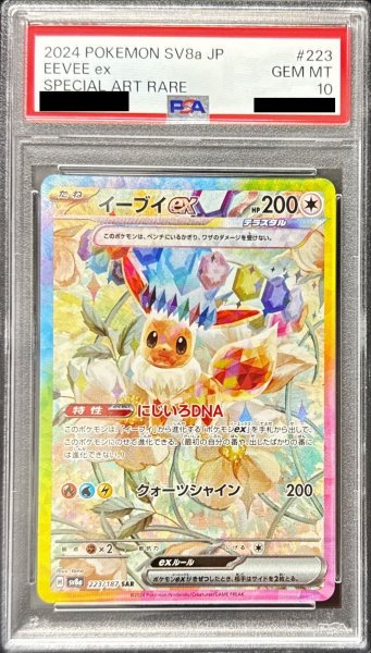 画像1: 〔PSA10鑑定済〕イーブイex【SAR】{223/187} (1)