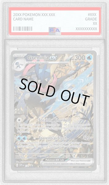 画像1: 〔PSA10鑑定済〕ゲッコウガex(SAR仕様/英語版)【P】{132} (1)