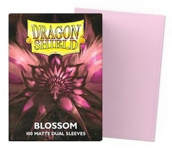画像1: ドラゴンシールドデュアルマット(ブロッサム) 100枚 (66×91)【サプライ】{-} (1)