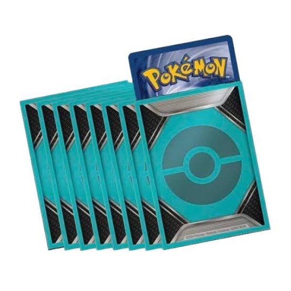 画像1: デッキシールド『海外/モンスターボール(緑)※』65枚入り【サプライ】{-} (1)