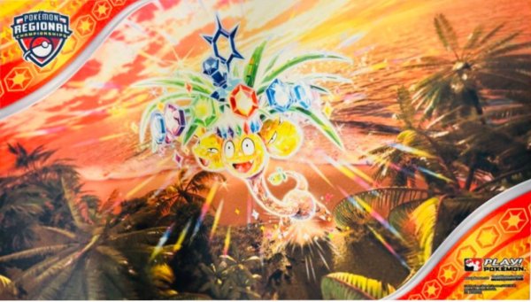 画像1: プレイマット『海外/テラスタルアローラナッシー(無印/REGIONALロゴ)※』【サプライ】{-} (1)