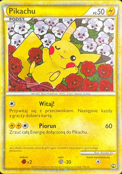 画像1: 〔状態B〕ピカチュウ(ポーランド)【-】{PW} (1)