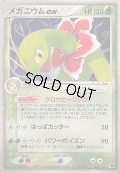 画像1: メガニウムex 【-】{003/016} (1)
