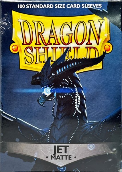 画像2: ドラゴンシールドマット(ジェット) 100枚 (66×91)【サプライ】{-} (2)